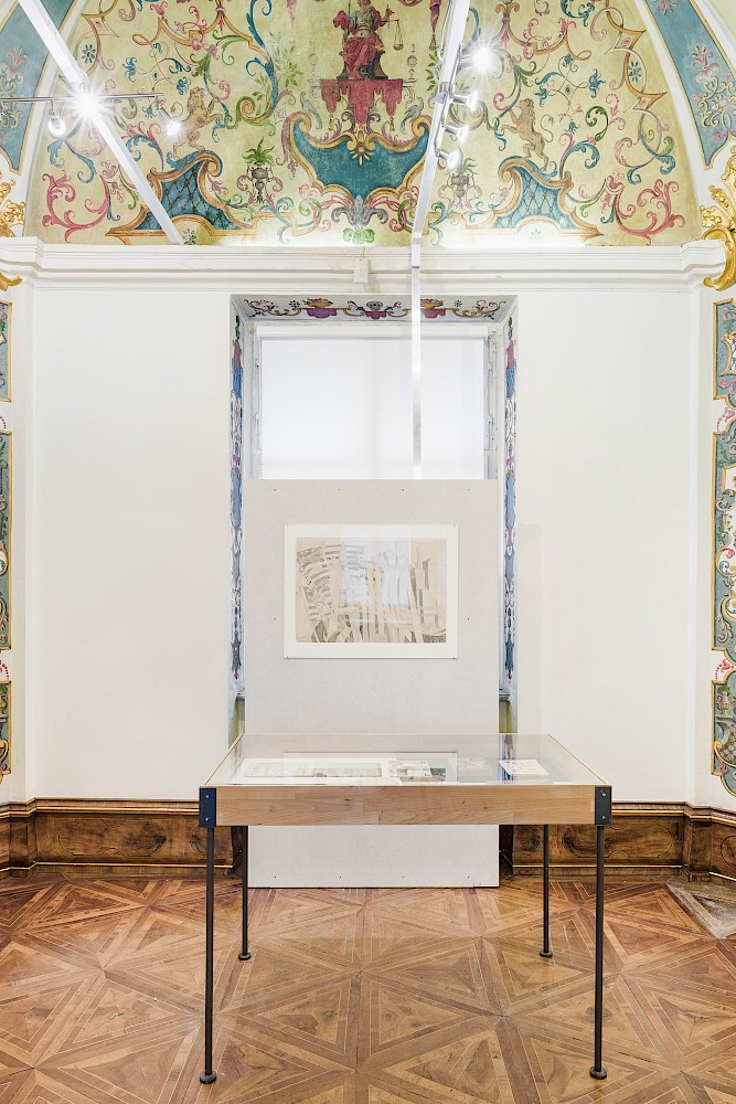 installation view with America von Elisabeth Karlinsky, amongst others