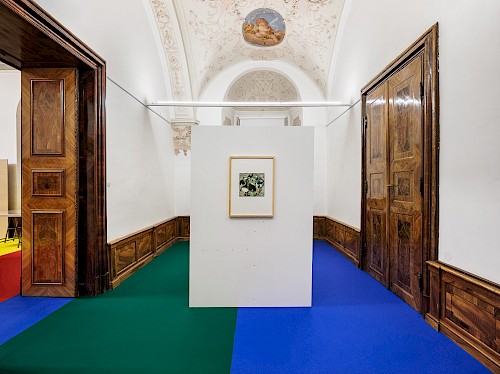 exhibition view, Lill Tschudi - Franz Čižek. A delightful sort of game