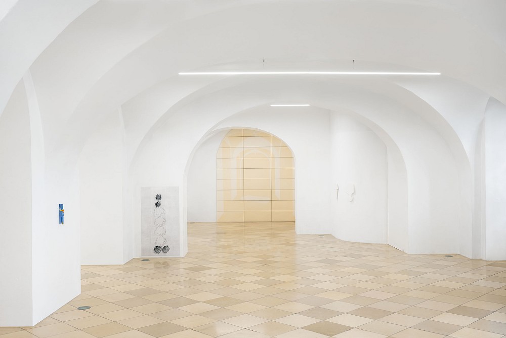 installation view Des Nachbars Garten Äpfel