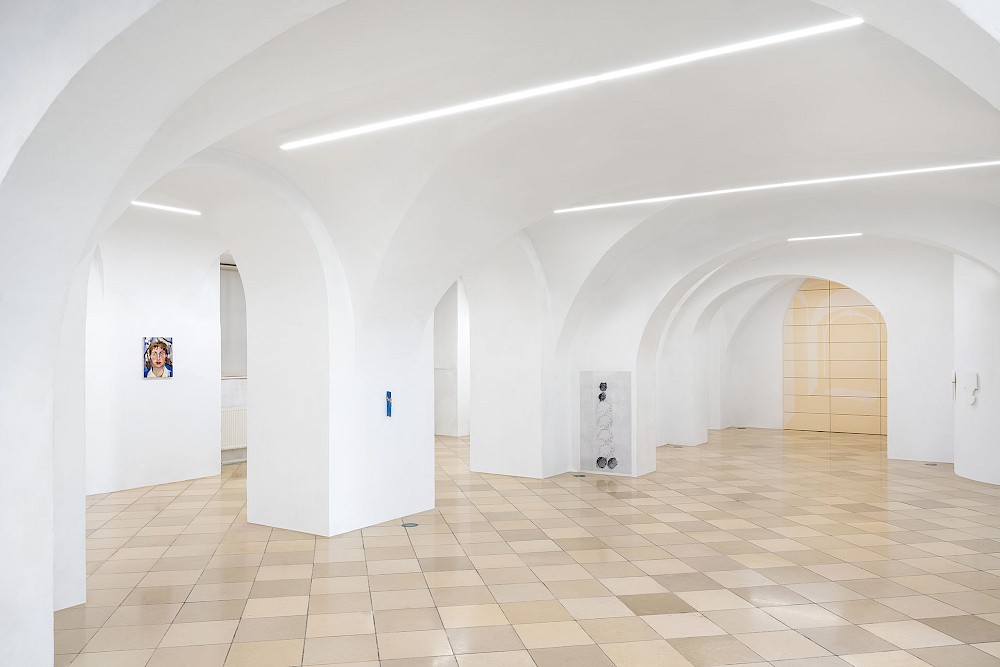 installation view Des Nachbars Garten Äpfel