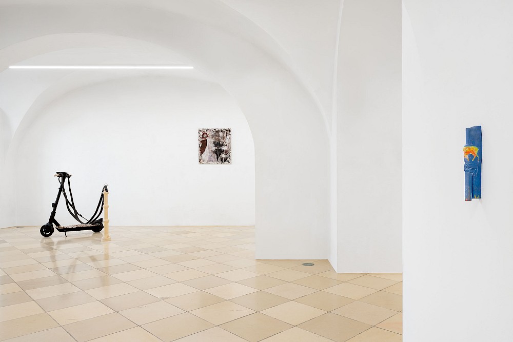 installation view Des Nachbars Garten Äpfel