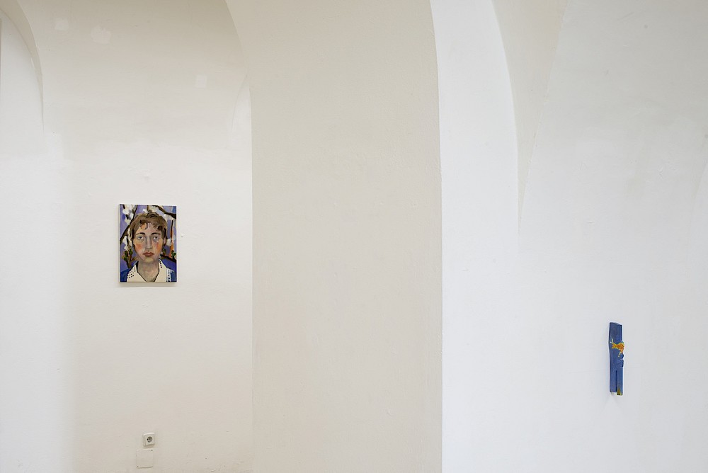 installation view Des Nachbars Garten Äpfel