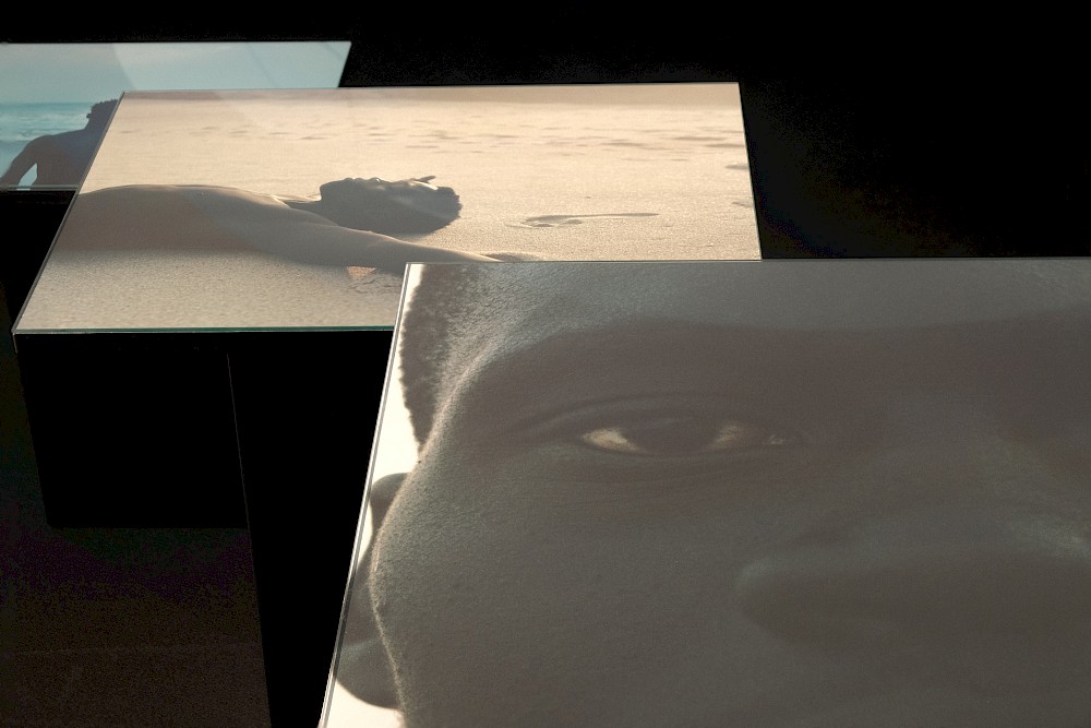 installation view, Undulating Currents