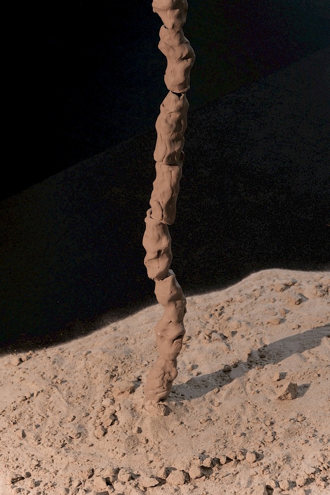 installation view, Undulating Currents