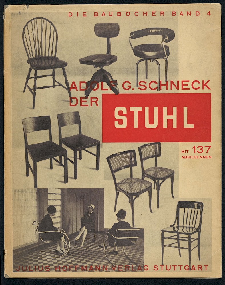 The chair. Types of chairs from various countries and experiments with modern solutions in views and scale drawings